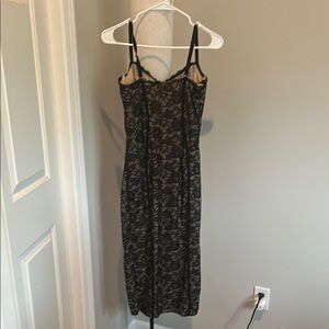 Elegant Black Lace Dress